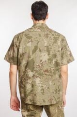 TSK Yeni Tip Kamuflaj Kısa Kollu Gömlek 51-L