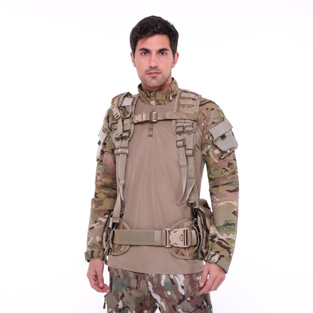 Single Sword Çeçen Yeleği - Çeçen Tipi Açık Hücum Yeleği BEJ