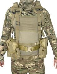 Single Sword Çeçen Yeleği - Çeçen Tipi Açık Hücum Yeleği BEJ