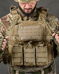 Single Sword Pratik Hücum Yeleği BEJ