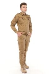 Single Sword Outdoor Unisex Kışlık Gömlek&Pantolon Alt Üst Takım ÖZH - 2XL
