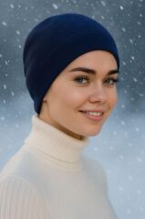 POLAR ÇİFT KAT BERE SİYAH