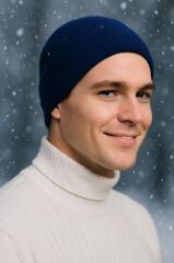 POLAR ÇİFT KAT BERE SİYAH