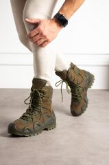 Single Sword Fermuarlı Outdoor Kadın&Erkek Taktik Askeri Bot ve Postal 4 Mevsim SS602 HAKİ - 39