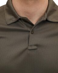 Single Sword Polo Yaka Uzun Kol Taktik T-Shirt HAKİ - S