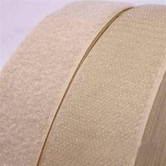 5 CM Dikilebilir Cırt bant (1 M) Dişi ve Erkek Dişi - BEJ