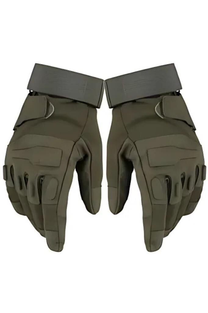 Single Sword BlackHawk Tam Parmak Tactical Pilot Eldiven HAKİ - L