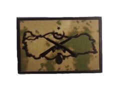 Single Sword Jandarma Eğitim Plastik Bröve KITA HİZM SÖZ UZM **