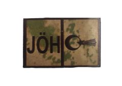 Single Sword Jandarma Eğitim Plastik Bröve KITA HİZM SÖZ UZM **