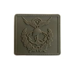 Genelkurmay Plastik Patch - Plastik Peç SİYAH