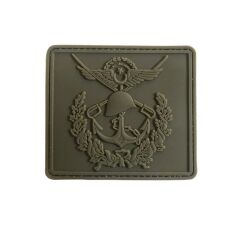 Genelkurmay Plastik Patch - Plastik Peç SİYAH