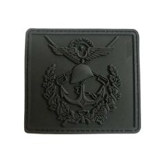 Genelkurmay Plastik Patch - Plastik Peç SİYAH