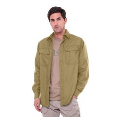 Single Sword Taktik Yazlık Outdoor Erkek Gömlek&Koruma Gömleği HAKİ - 3XL