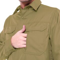 Single Sword Taktik Yazlık Outdoor Erkek Gömlek&Koruma Gömleği HAKİ - XL