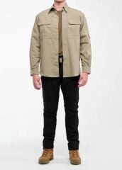 Single Sword Taktik Kışlık Outdoor Erkek Gömlek&Koruma Gömleği BEJ - XL