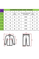 Sword Çocuk Asker Kıyafeti Single JAN - 1