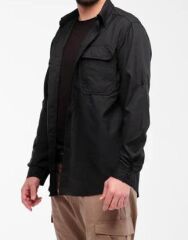 Single Sword Taktik Kışlık Outdoor Erkek Gömlek&Koruma Gömleği SİYAH - XL