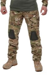 Single Sword Dizlikli Kamuflaj Tactical Erkek Pantolon - Outdoor Taktik Pantolon MULTİCAM - 3XL