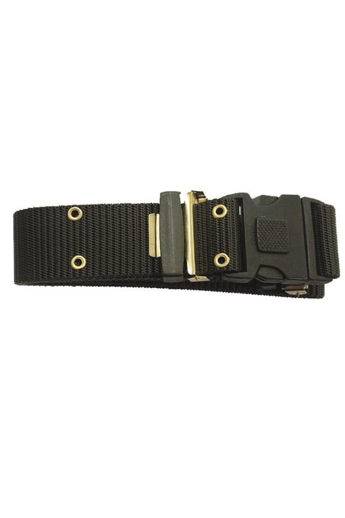 Single Sword Örme Askeri Palaska Kuş Gözü Delikli Amerikan Palaska KİLİTLİ TOKA - HAKİ