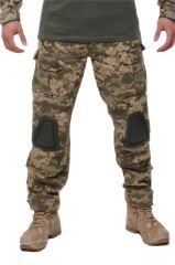 Single Sword Dizlik Yeri Olan Kamuflaj Tactical Erkek Pantolon - Outdoor Taktik Pantolon PİKSEL - M