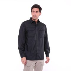 Single Sword Taktik Yazlık Outdoor Erkek Gömlek&Koruma Gömleği SİYAH - XL