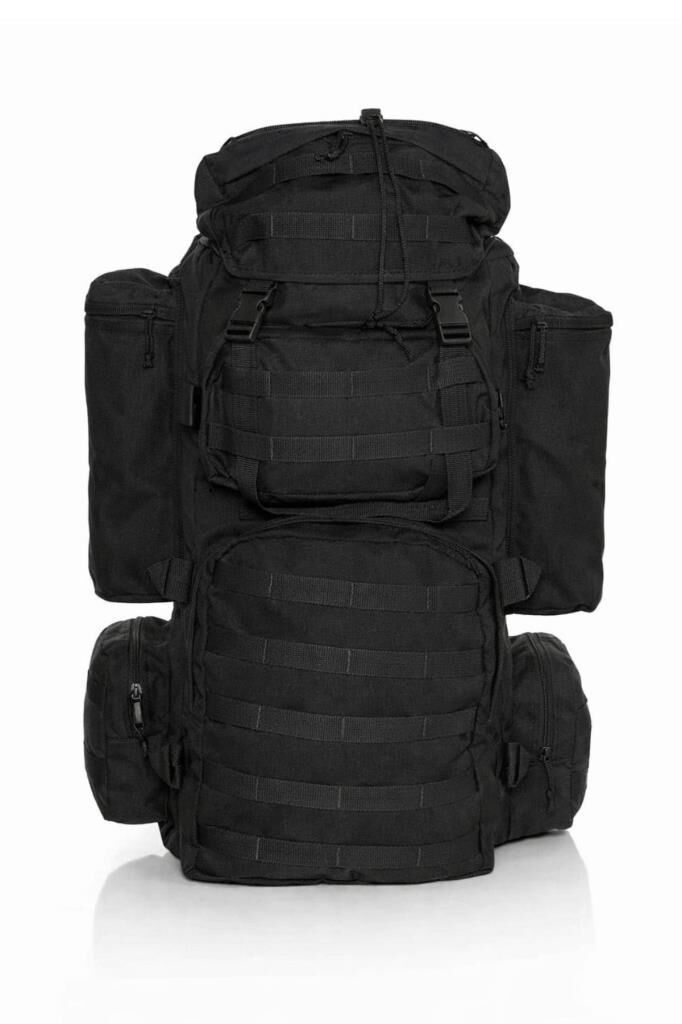 Single Sword 100+10L Su Geçirmez Outdoor Taktik Kamp Çantası SİYAH