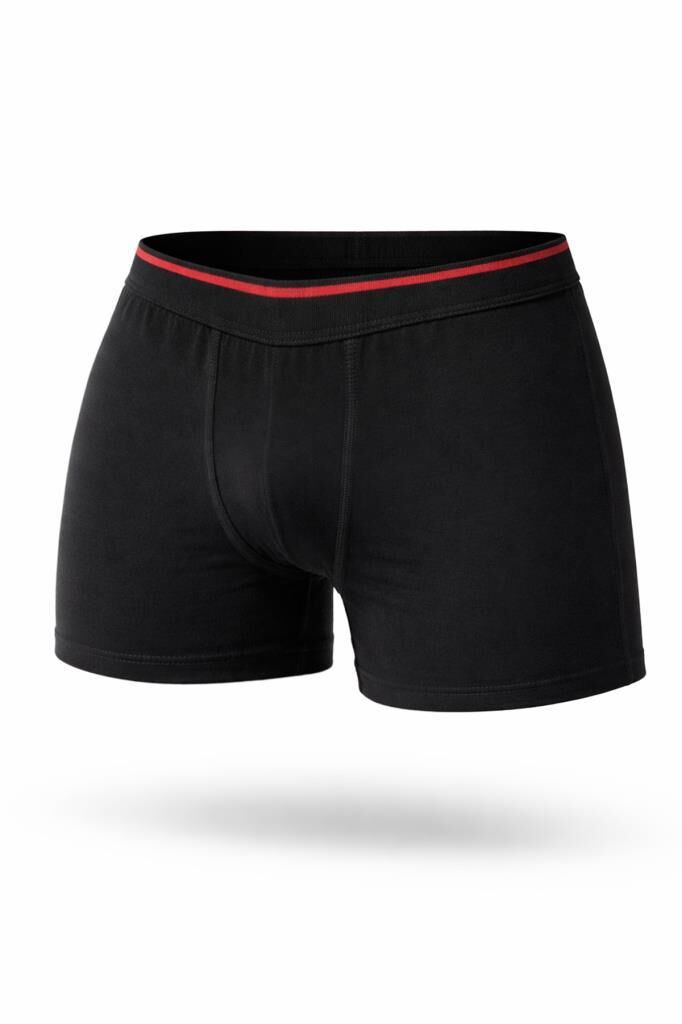 Single Sword Sedef Yıldızı Likralı Boxer SİYAH - XL