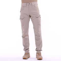 Single Sword Likralı Outdoor Erkek&Kadın Taktik Pantolon BEJ - 32