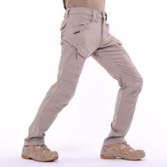 Single Sword Likralı Outdoor Erkek&Kadın Taktik Pantolon BEJ - 34