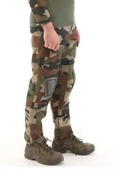 Single Sword Dizlikli Kamuflaj Tactical Erkek Pantolon - Outdoor Taktik Pantolon USA - L