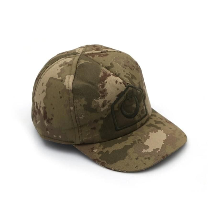 Single Sword TSK Eğitim Kepi Yeni Tip TSK Kamuflaj Eğitim Kep KIŞLIK - USTSB - PİYADE