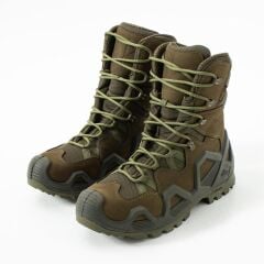 Single Sword Hakiki Deri Su Geçirmez  Erkek&Kadın Taktik Askeri Kışlık Bot ve Postal SS603 HAKİ - 37