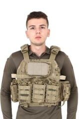 Single Sword Kasırga Tactical Balistik Plaka Takılabilen Açık Cepli Hücum Yeleği JAN