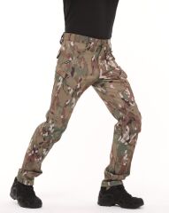 Single Sword Likralı Outdoor Erkek&Kadın Taktik Pantolon MULTİCAM - 34