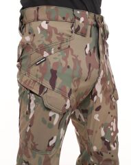 Single Sword Likralı Outdoor Erkek&Kadın Taktik Pantolon MULTİCAM - 34