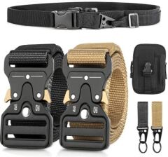 Single Sword Kobra Kemer 125 Cm X 3.8 Cm - Taktik Outdoor ve Koruma Pantolon Kemeri BEJ