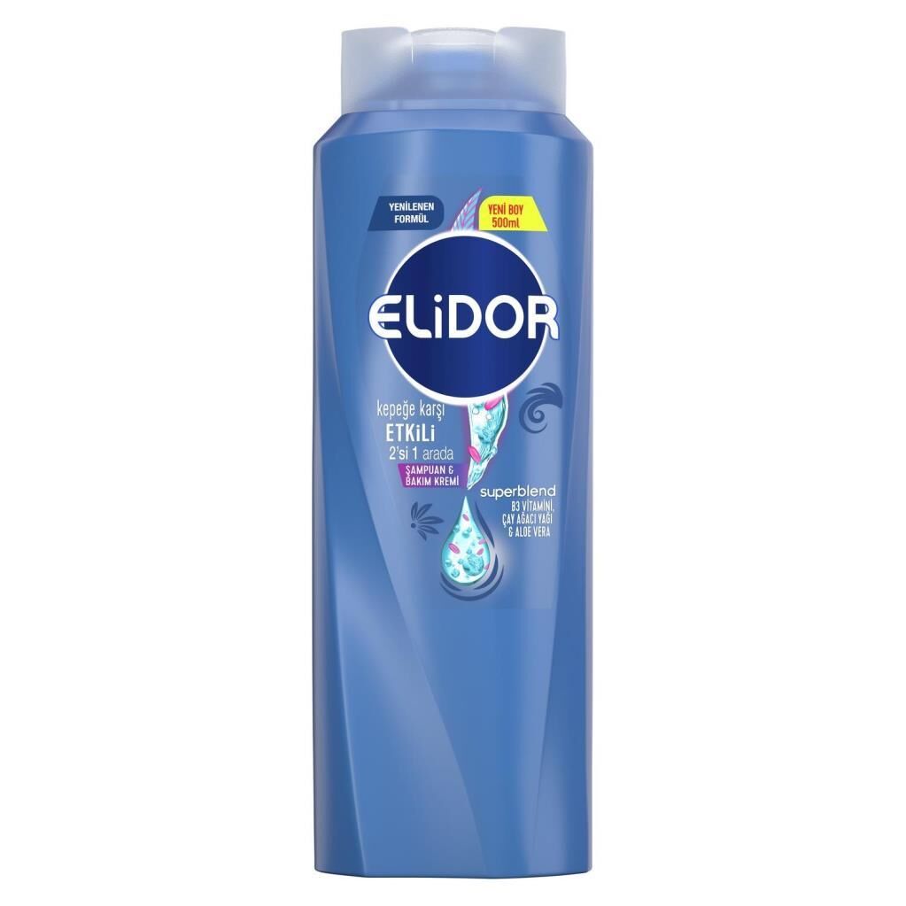 Elidor Şampuan Çeşitleri 500 ML