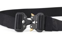 Single Sword Kobra Kemer 125 Cm X 3.8 Cm - Taktik Outdoor ve Koruma Pantolon Kemeri SİYAH