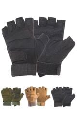 Single Sword BlackHawk Solag Taktik Eldiven Kesik Parmak SİYAH - M