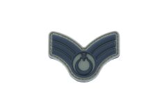 Single Sword Plastik Patch (Peç) Astsubay Rütbe