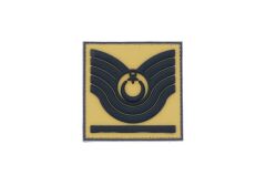 Single Sword Plastik Patch (Peç) Astsubay Rütbe ASB.KÜÇVŞ - ASB.KÜÇVŞ