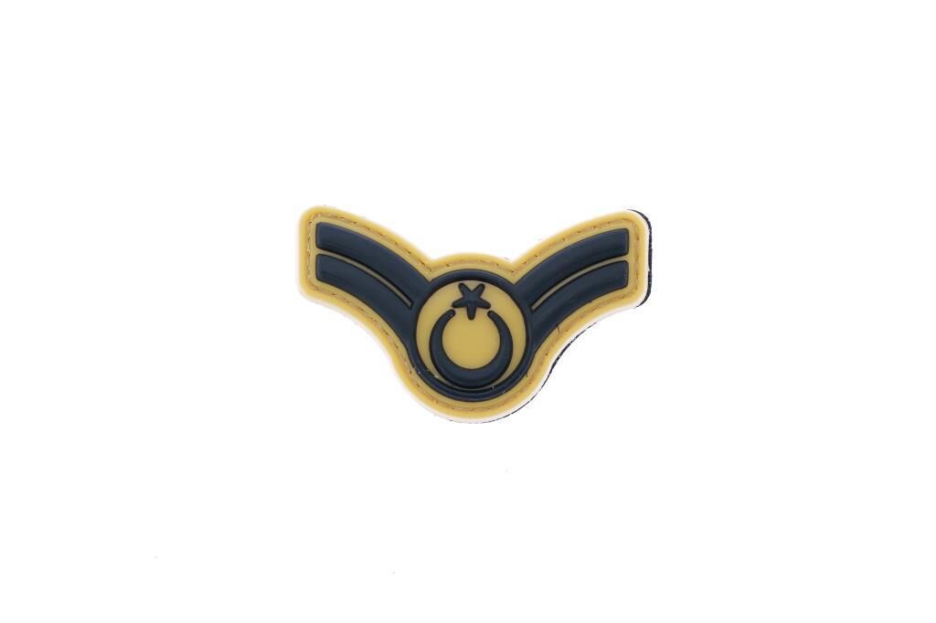 Single Sword Plastik Patch (Peç) Astsubay Rütbe ASB.KBÇVŞ - ASB.KBÇVŞ