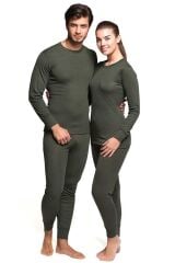 HZT4008 Active Termal Yetişkin İçlik Seti -10 Derece Thermoform 2XL - KUM