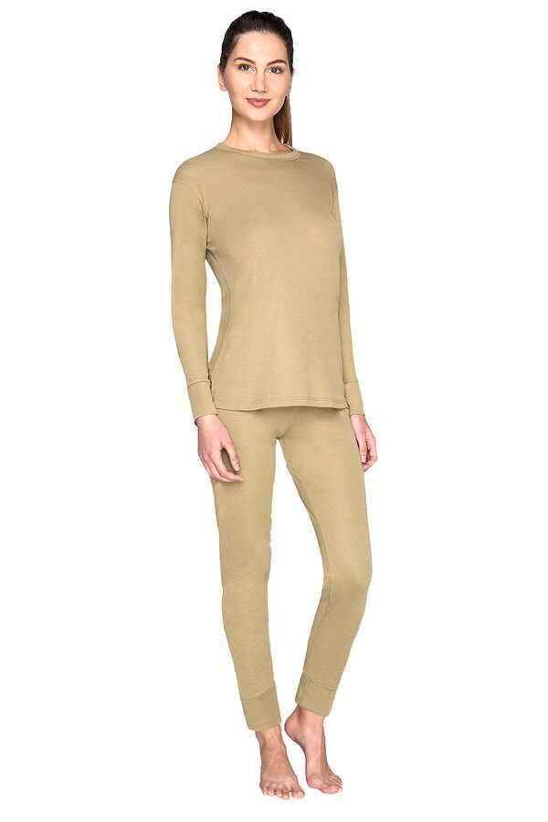 Thermoform HZT4008 Active Termal Yetişkin İçlik Seti -10 Derece BEJ - L