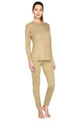 Thermoform HZT4008 Active Termal Yetişkin İçlik Seti -10 Derece BEJ - L