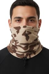 Single Sword Erkek&Kadın Kışlık Polar Boyunluk&Bere Ç.KAMUFLAJ
