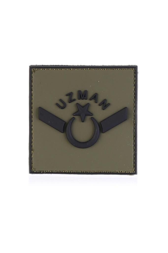 Single Sword Plastik Patch - Peç Uzman Rütbe HAKİ - UZM.KD1