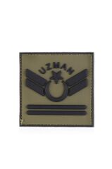 Single Sword Plastik Patch - Peç Uzman Rütbe HAKİ - UZM.KD1