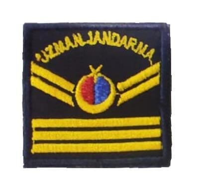 Mini Rütbe (Uzman Jandarma Yazılı Nakış) UZM.ÇVŞ.8