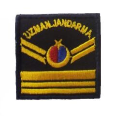 Mini Rütbe (Uzman Jandarma Yazılı Nakış) UZM.ÇVŞ.8